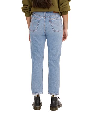 Levi's 501® Cropped Straight-Leg High Rise Jeans - Macy's
