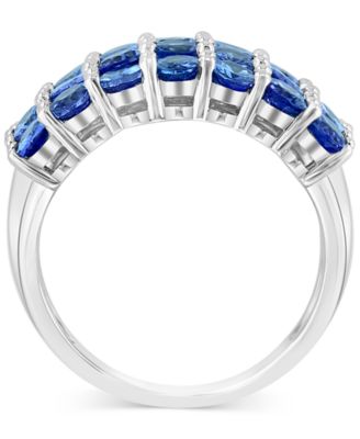 EFFY&reg; Tanzanite Matrix Cluster Ring (2-5/8 ct. t.w.) in Sterling Silver