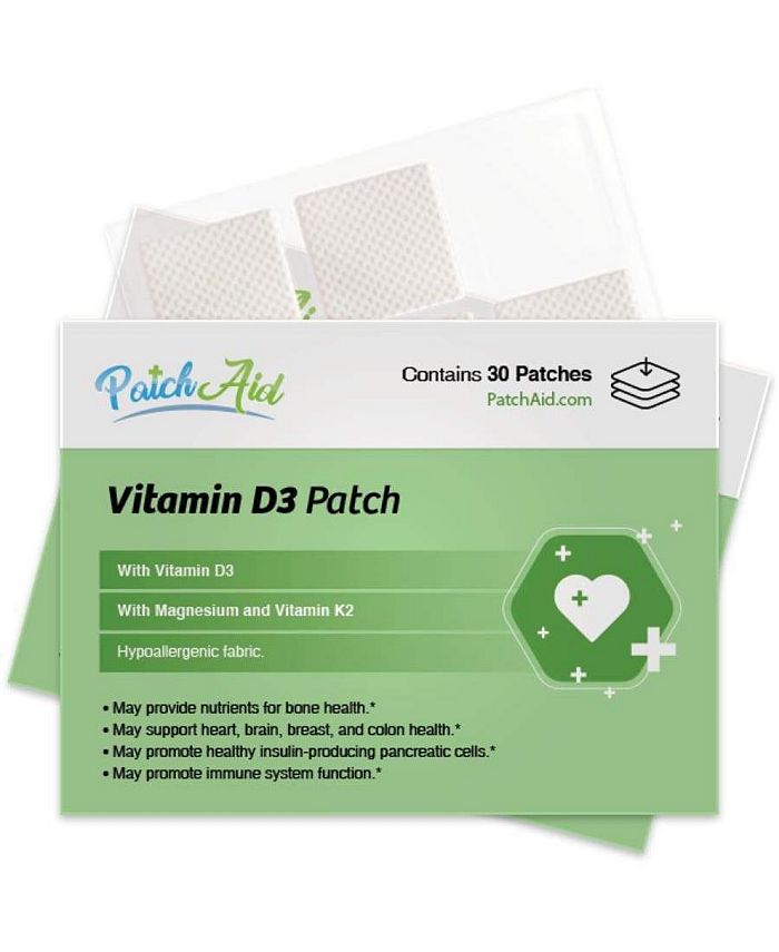 PatchAid Biotin Plus Vitamin Patch for Hair, Skin, and Nails - White - 30-Day Supply