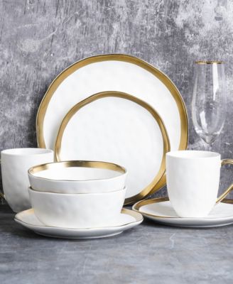 Florian 16 Pc. Dinnerware Set, Service For 4