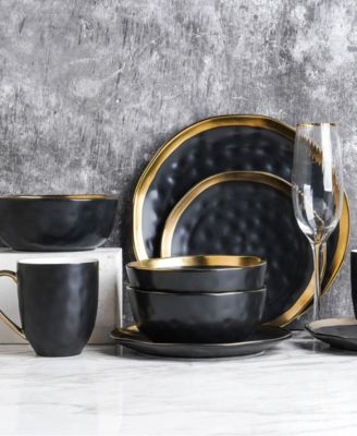 Florian 16 Pc. Dinnerware Set, Service For 4