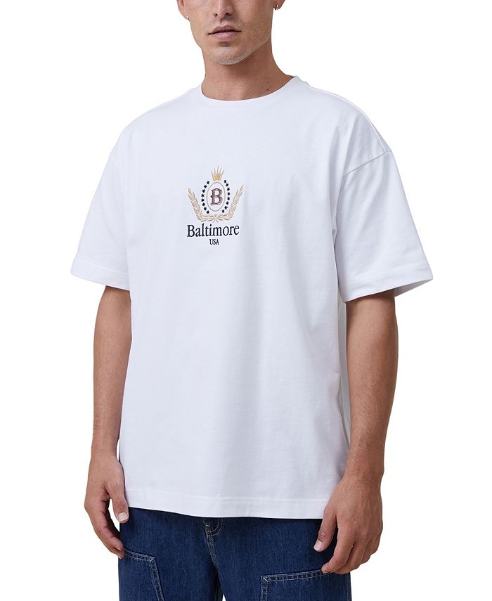 COTTON ON Men's Heavy Weight Crew Neck T-shirt & Reviews - T-Shirts ...