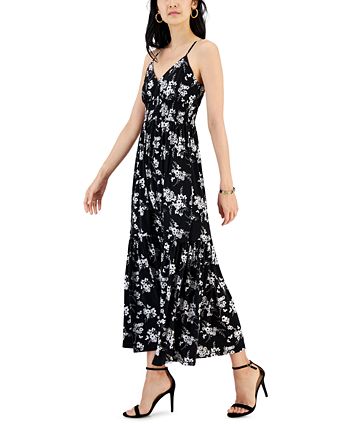 Michael Kors Petite Botanical Printed Maxi Dress Macy s
