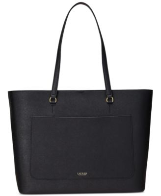Karly Crosshatch Leather Large Tote