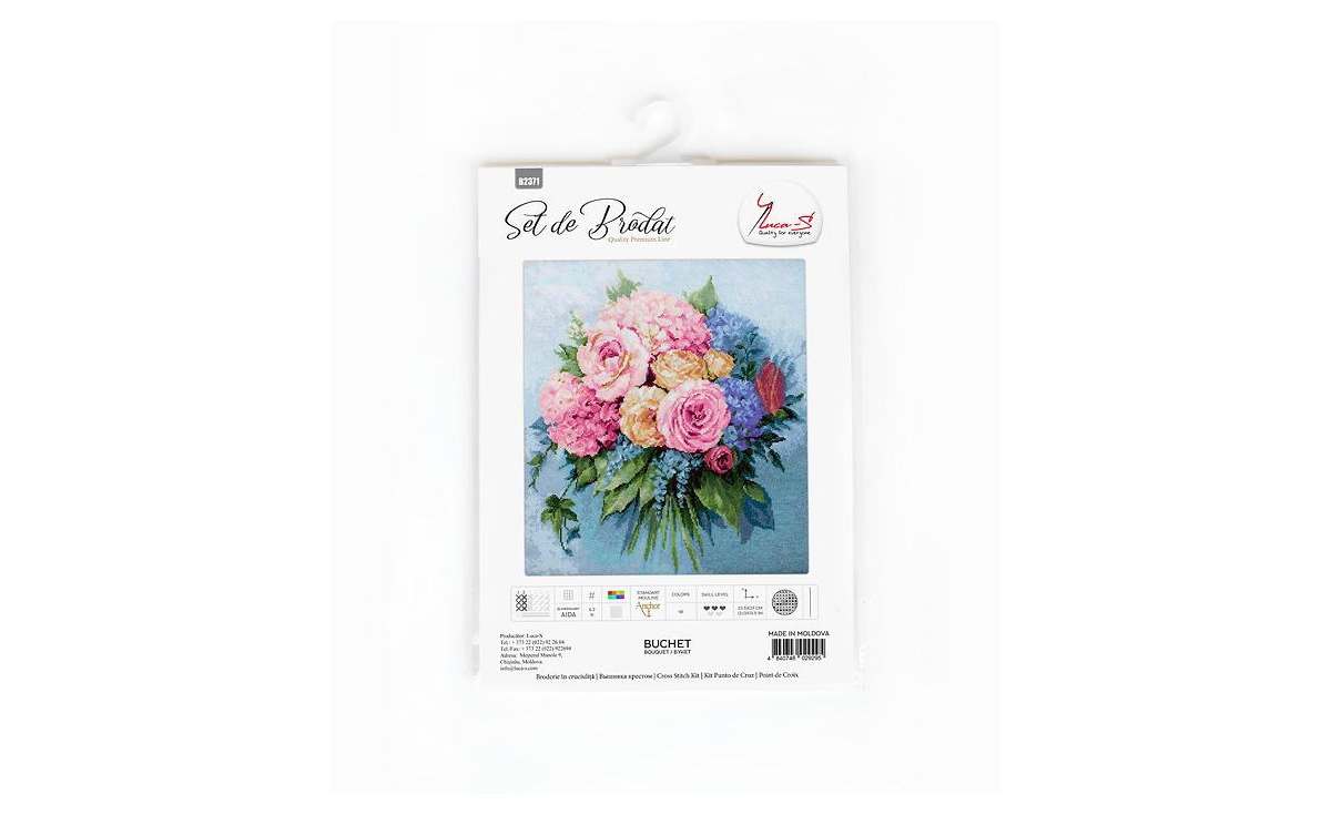 Luca-s Bouquet B2371L Counted Cross-Stitch Kit