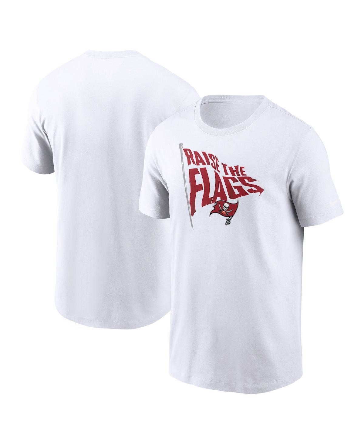 Shop Nike Men's  White Tampa Bay Buccaneers Local Essential T-shirt