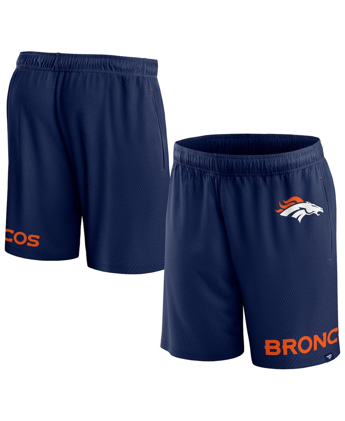 Fanatics Men's  Navy Denver Broncos Clincher Shorts