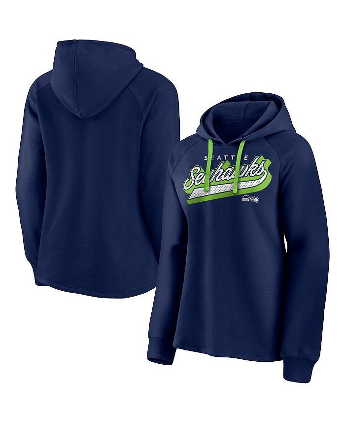 Fanatics Women's Branded Navy, Neon Green Seattle Seahawks First