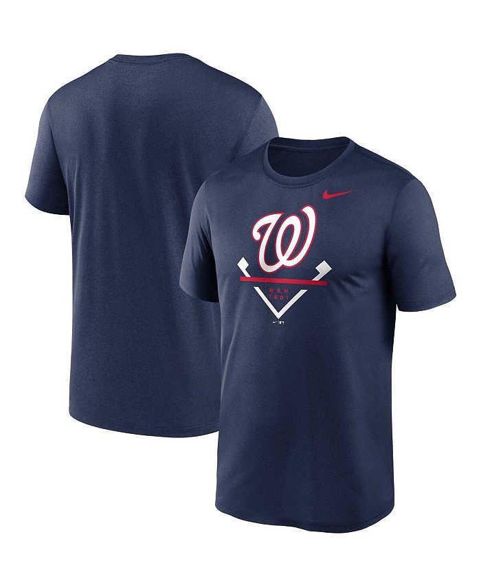 Men's Washington Nationals Nike Gray Authentic Collection Legend