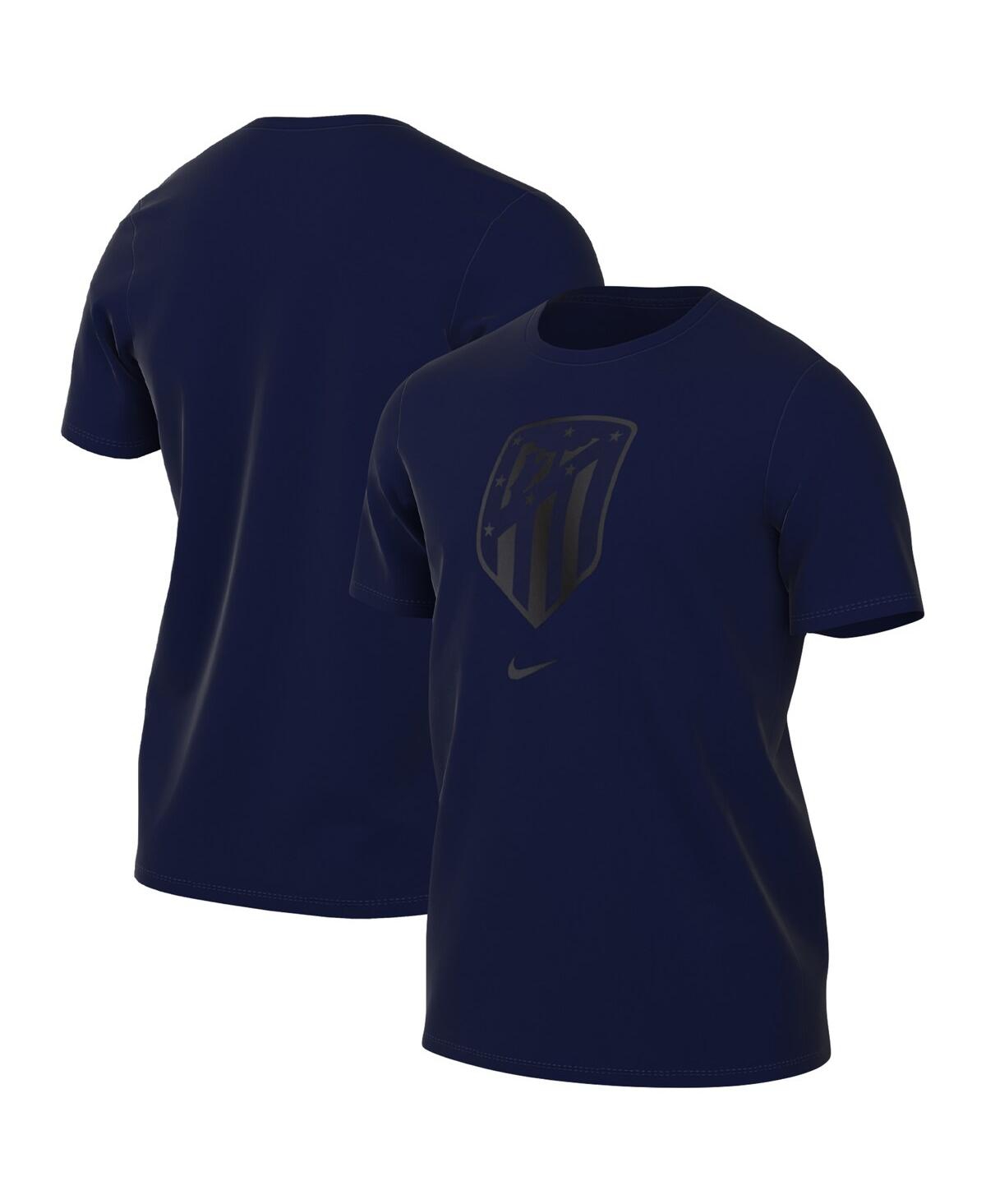 Men's NikeAtletico de Madrid Crest T-shirt - Navy