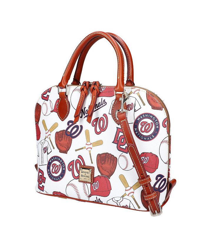 Dooney & Bourke Women's Washington Nationals Game Day Zip Zip Satchel