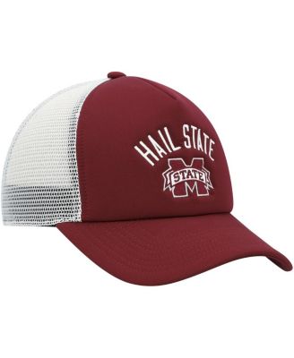 Men's Maroon Mississippi State Bulldogs Dowsing and Bell Trucker Snapback Hat