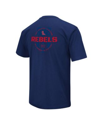 Men's Navy Ole Miss Rebels OHT Military-Inspired Appreciation T-shirt