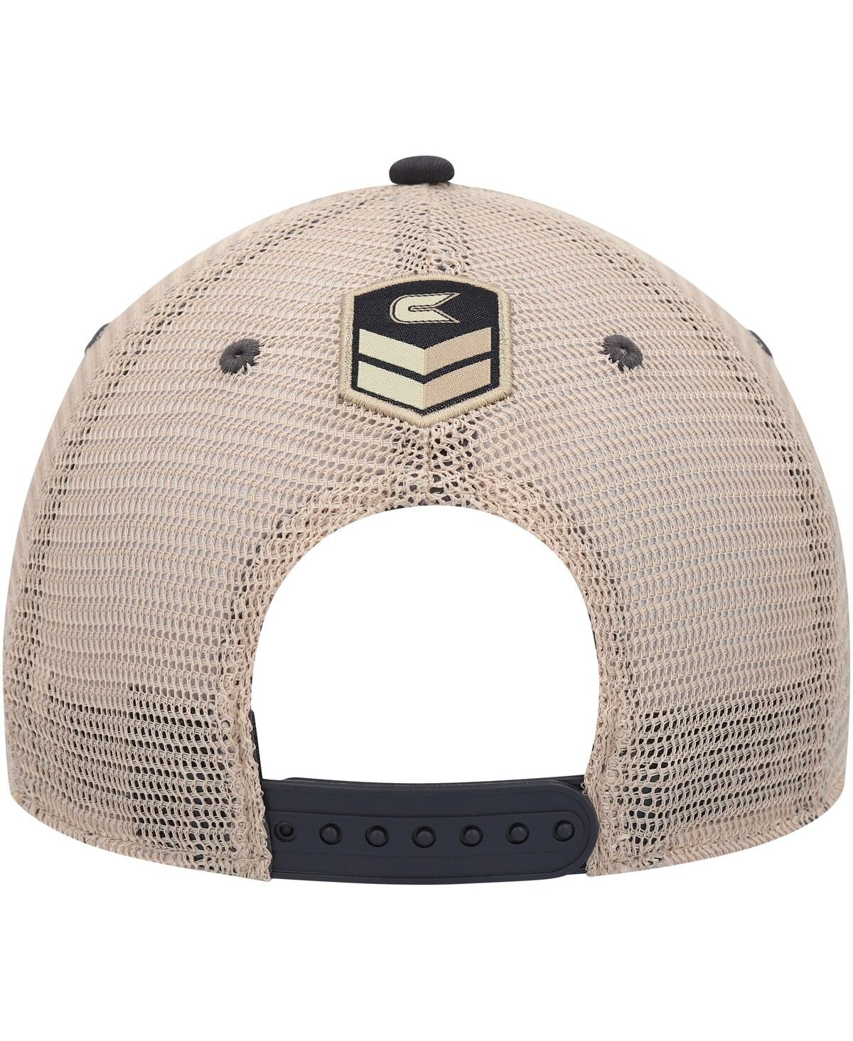 Shop Colosseum Men's  Charcoal Utah Utes Oht Military-inspired Appreciation United Trucker Snapback Hat