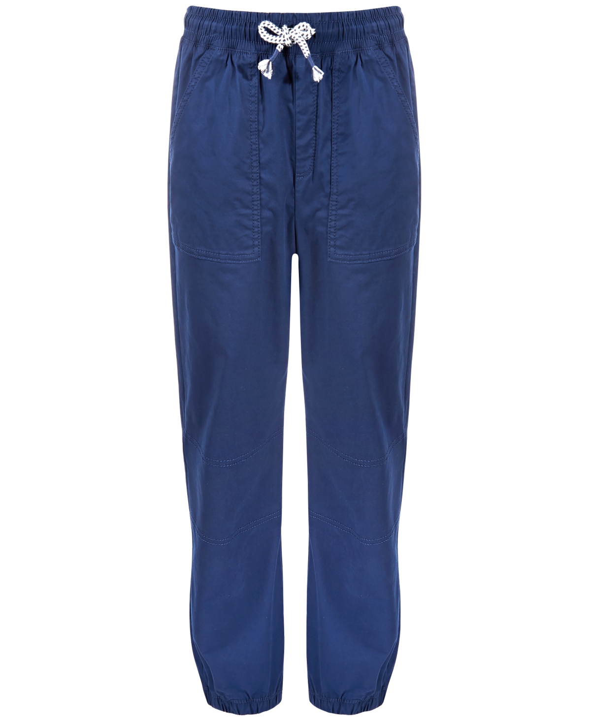 Shop Epic Threads Big Boys Twill Jogger Pants, Created For Macy's In Navy Sea