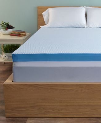 TruCool 3" Serene Foam Mattress Topper, Twin