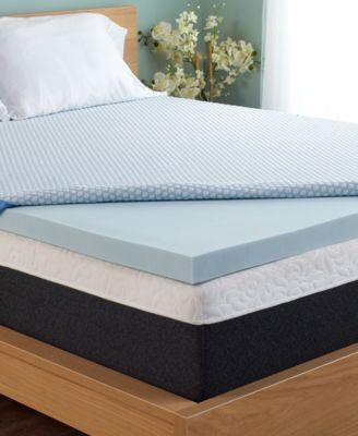 TruCool 3" Serene Foam Mattress Topper, Full