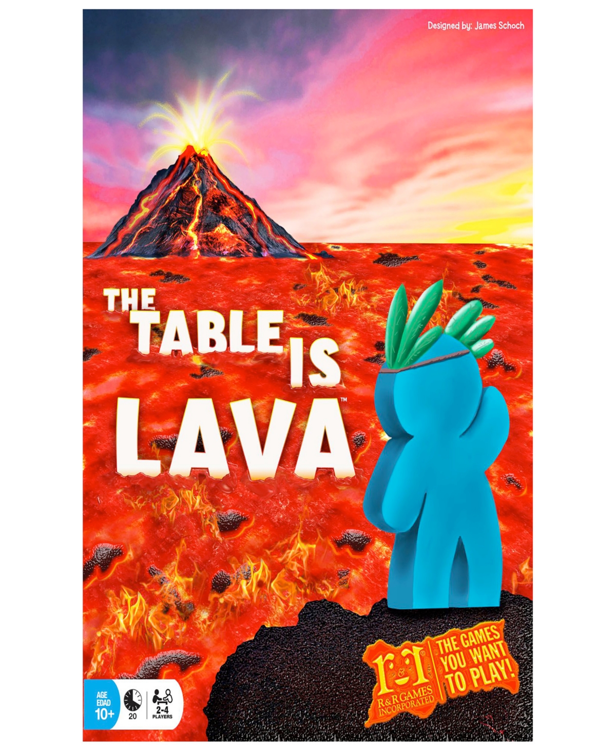 R & R Games The Table Is Lava In No Color