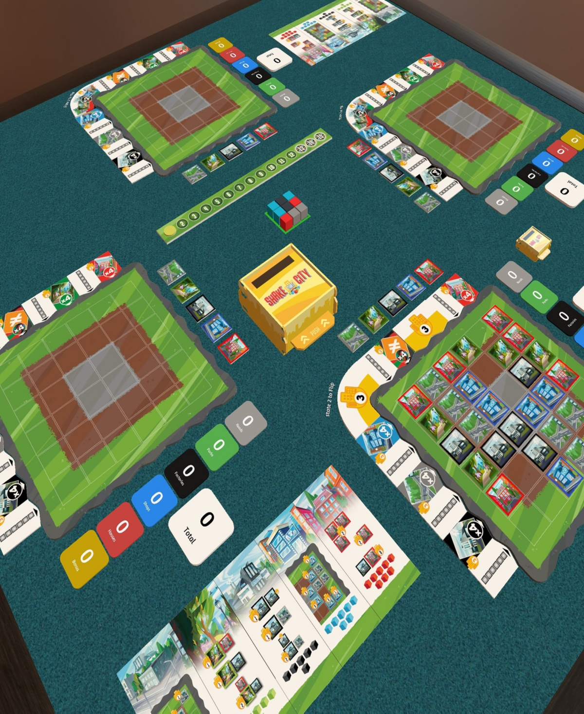 Shop Alderac Entertainment Group - Shake That City Board Game In Multi