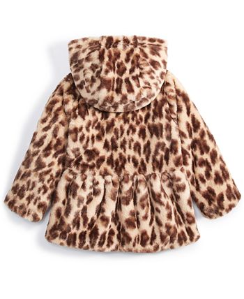 Macy's store leopard coat
