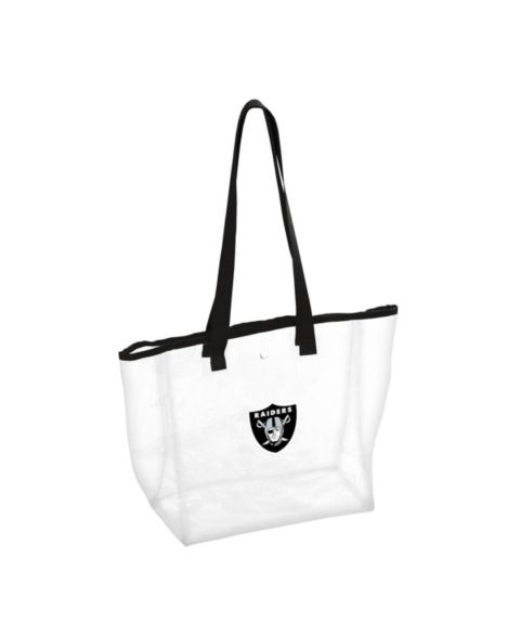 Женская сумка Logo Brands Las Vegas Raiders Stadium Clear Tote