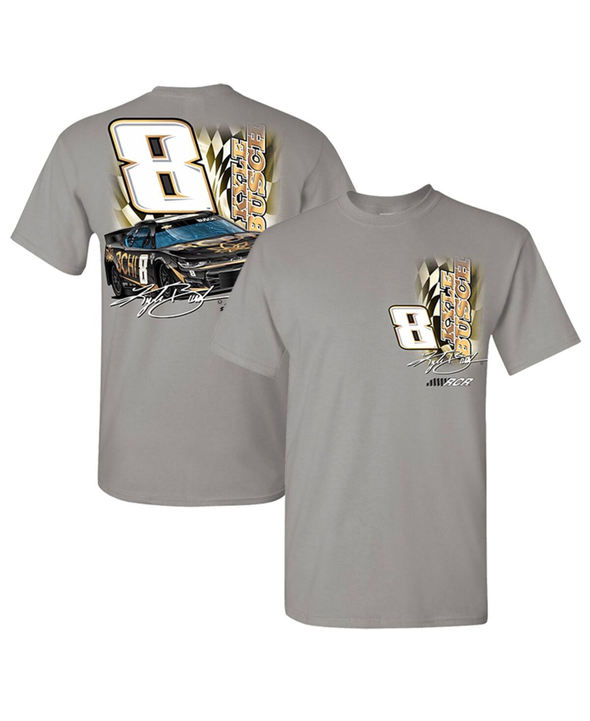 Men's Richard Childress Racing Team Collection Gray Kyle Busch 3CHI Car T-shirt - Gray