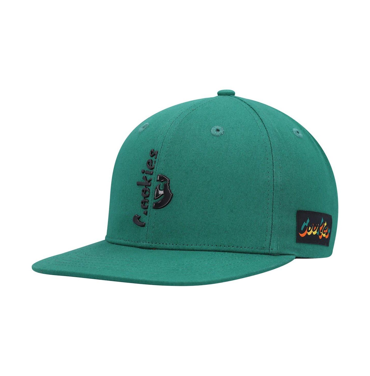 Мужская кепка Cookies Green Searchlight Snapback Hat — фото 1