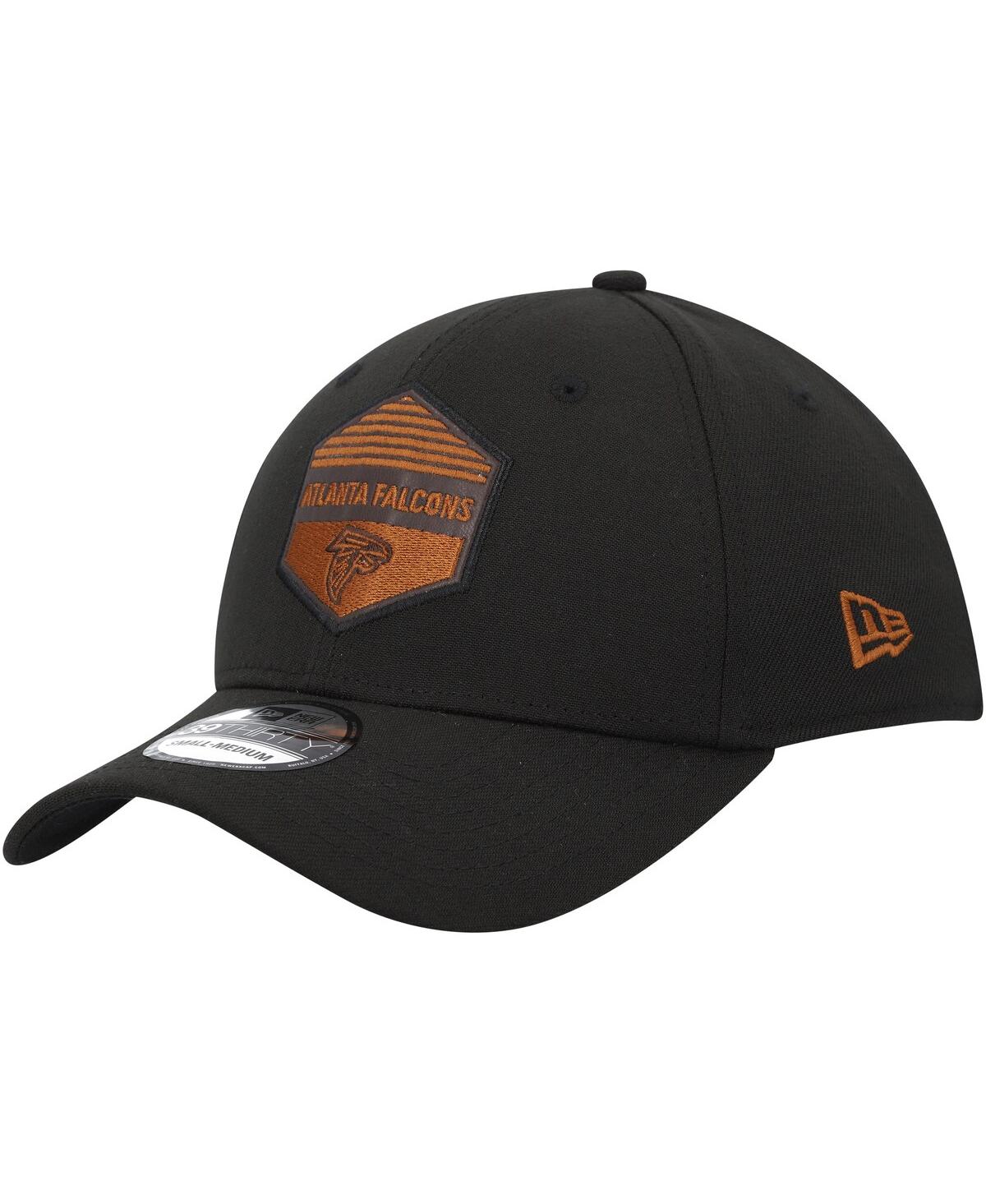 Men's New EraAtlanta Falcons Gulch 39THIRTY Flex Hat - Black