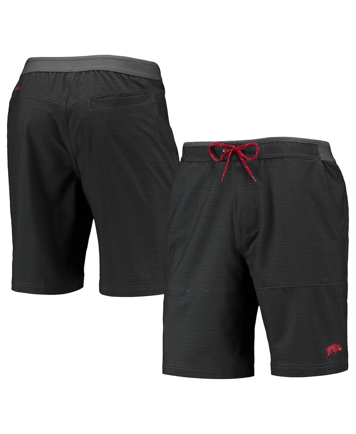 Shop Columbia Men's  Charcoal Arkansas Razorbacks Twisted Creek Omni-shield Shorts