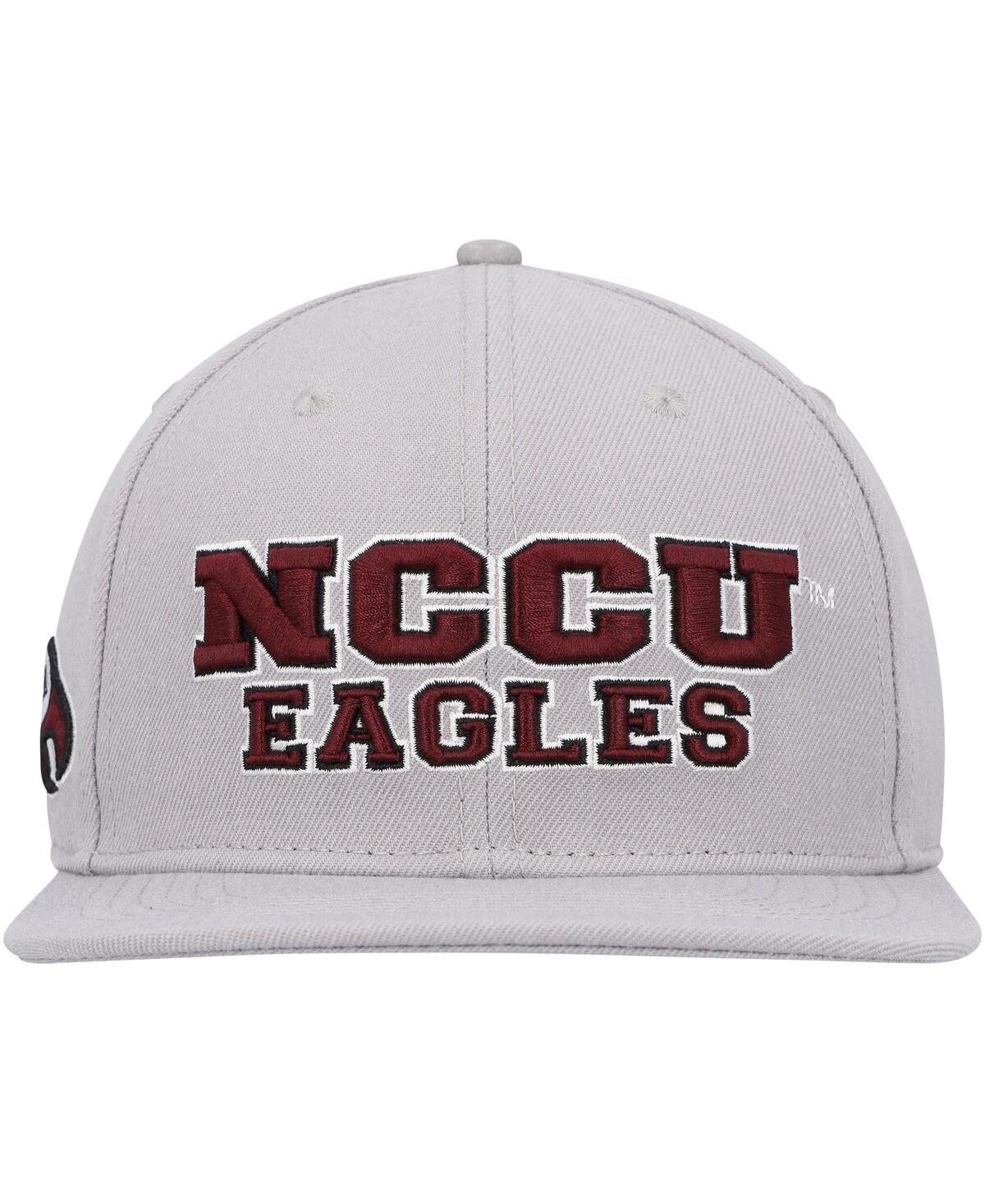 Pro Standard Gray North Carolina Central Eagles Evergreen Nccu Snapback Hat In Gray