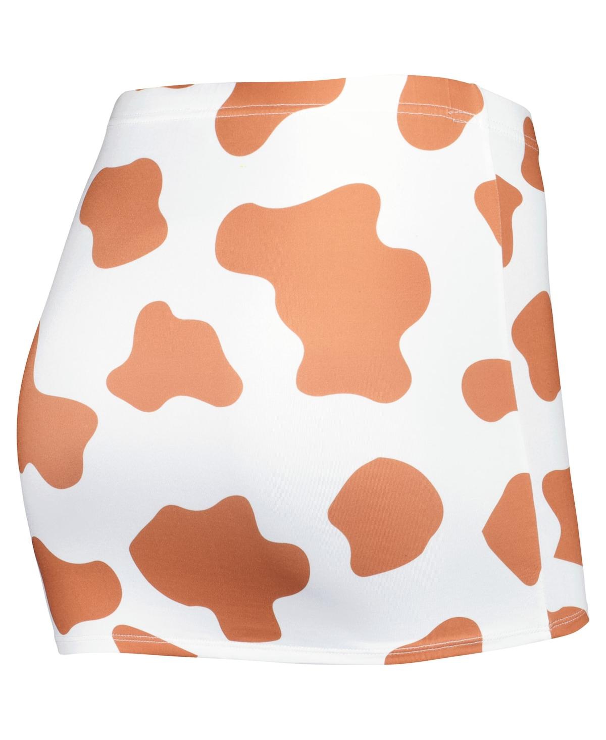 Shop Zoozatz Women's  Texas Orange Texas Longhorns Sublimated Mini Skirt