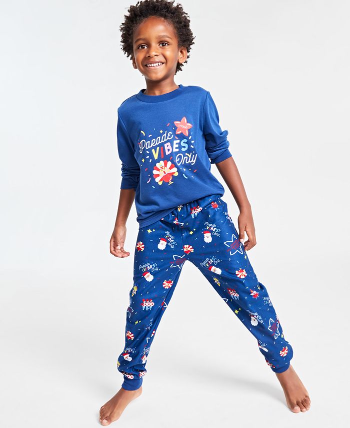 Matching Toddler, Little & Big Kids Parade Pajamas Set, Created for Macy's