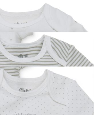 Baby Boys or Baby Girls Welcome To The World Bodysuits, Pack of 3