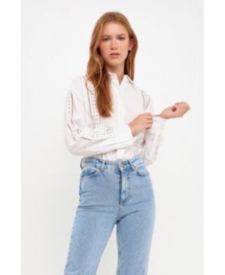 Women's Embroidery Detail Shirt