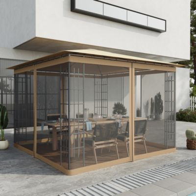 10' x 10' Replacement Netting for Patio Gazebo,