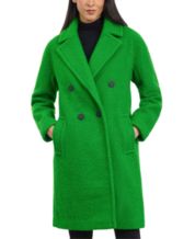 Macys green new arrivals coat