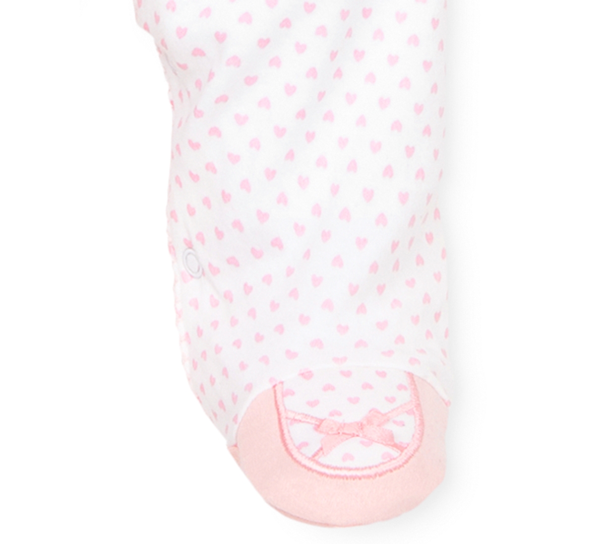 Little Me Baby Girls Ballerina Coverall with Matching Hat, 2 Piece Set -Pink