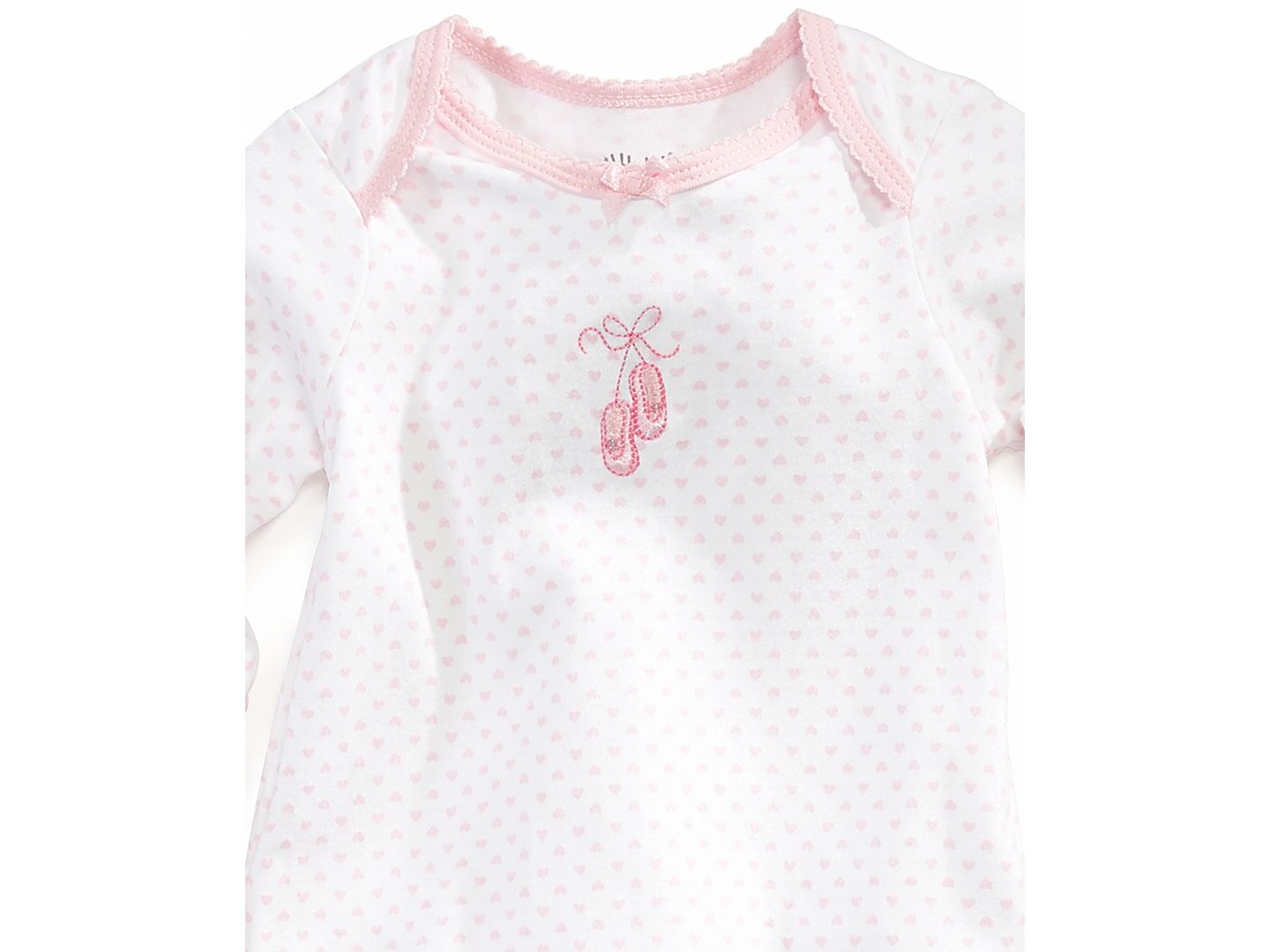 Комплекты Little Me Prima Ballerina Hearts Gown and Beanie Set для девочек-малышей, цвет: Белый — фото 2