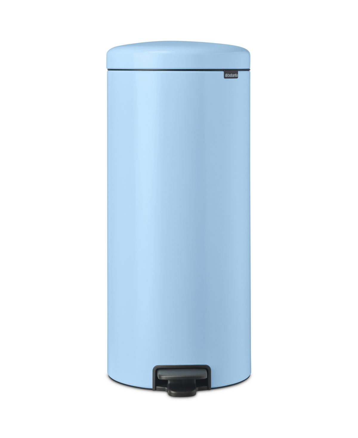New Icon Step on Trash Can, 8 Gallon, 30 Liter - Dreamy Blue