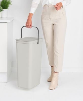 Sort Go Plastic Bin, 10.6 Gallon, 40 Liter