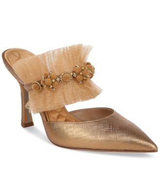Sam Edelman - Women's Hughes Slip-On Tulle Pumps
