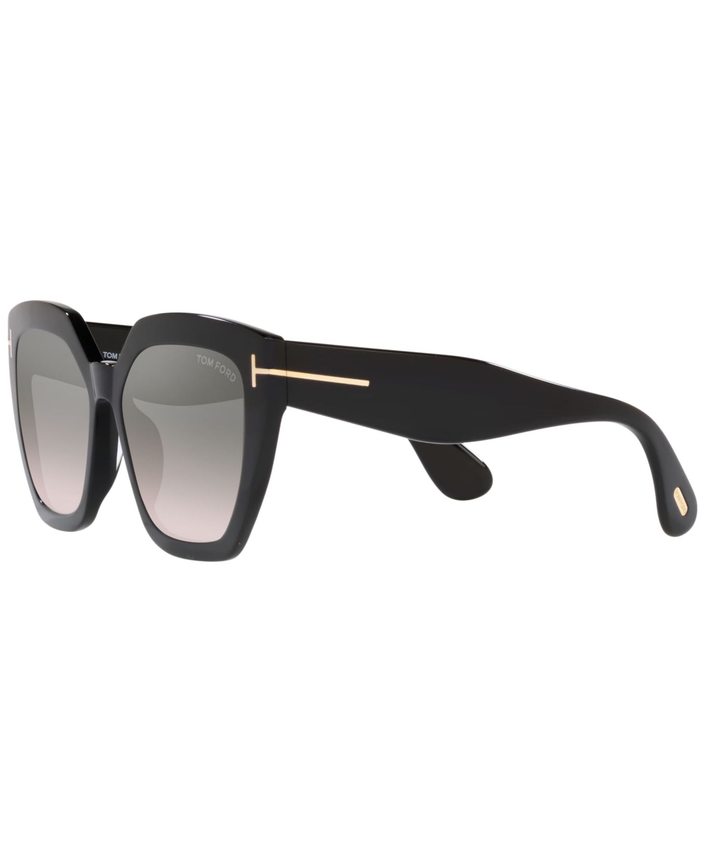 Женские солнцезащитные очки Tom Ford Sunglasses, FT0939, цвет: Чёрный блестящий — фото 5