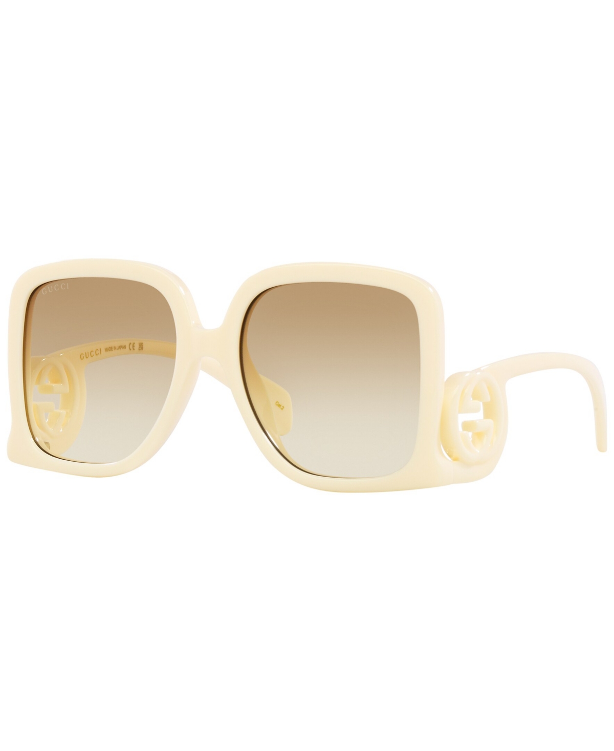 Shop Gucci Women's Sunglasses, Gg1326s In Ivory