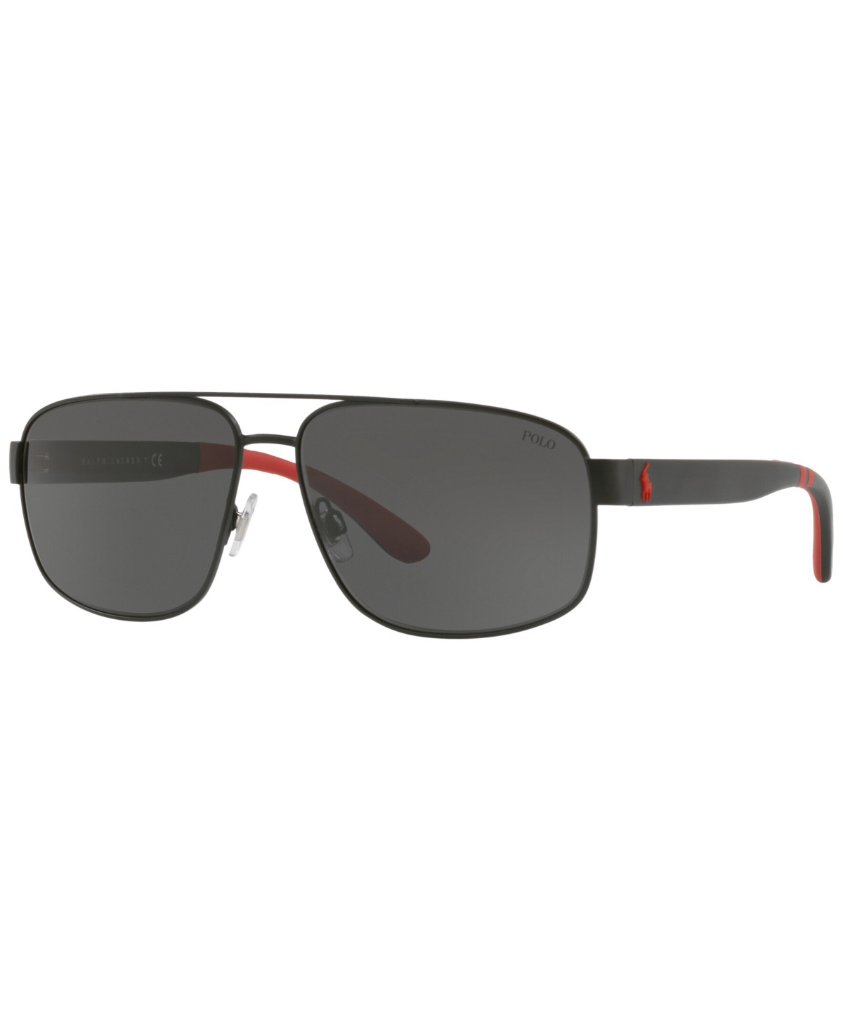 Polo Ralph Lauren Men's Sunglasses, Ph3112 In Matte Black