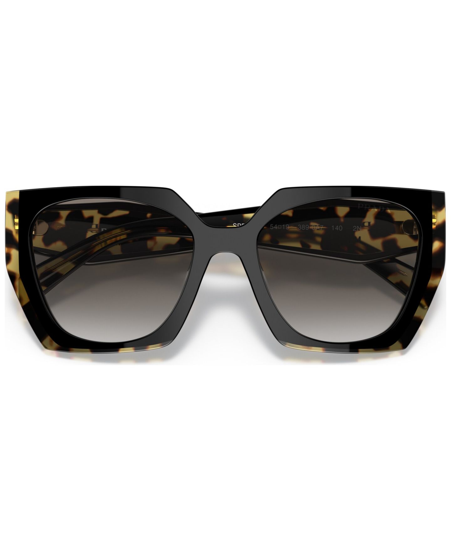 Женские солнцезащитные очки PRADA Sunglasses, PR 15WS, цвет: Чёрный / Черепаховый — фото 5