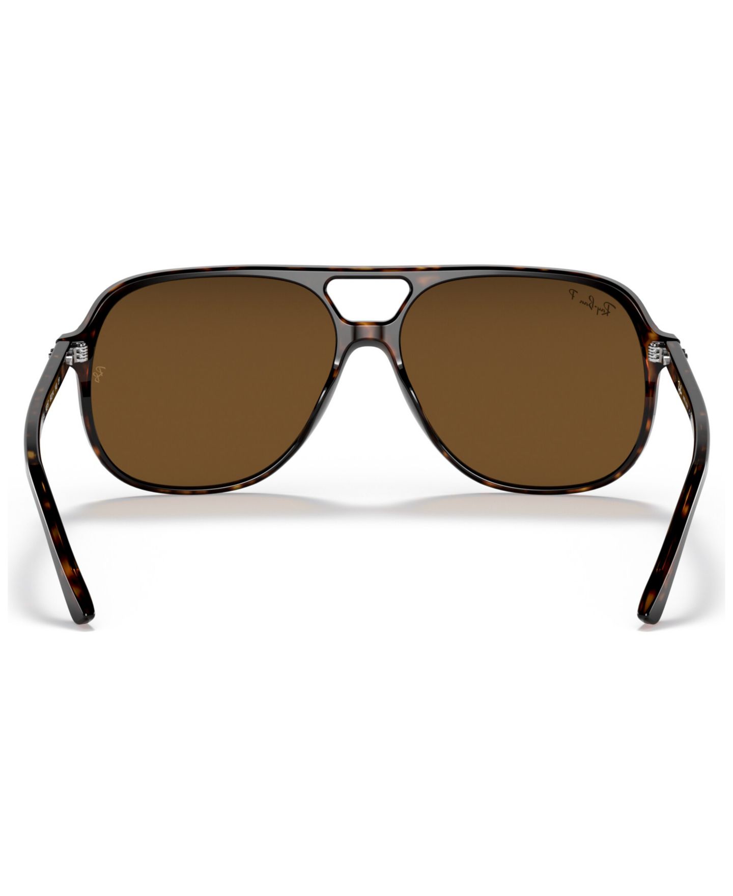 Солнцезащитные очки Ray-Ban Unisex Polarized Sunglasses, Bill, цвет: Гавана — фото 4