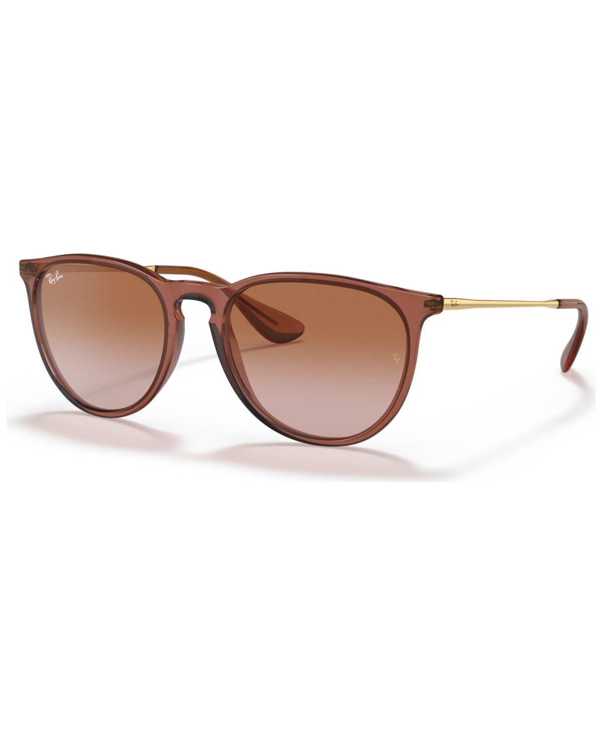 Shop Ray Ban Women's Sunglasses, Erika Classic In Transparent Light Brown