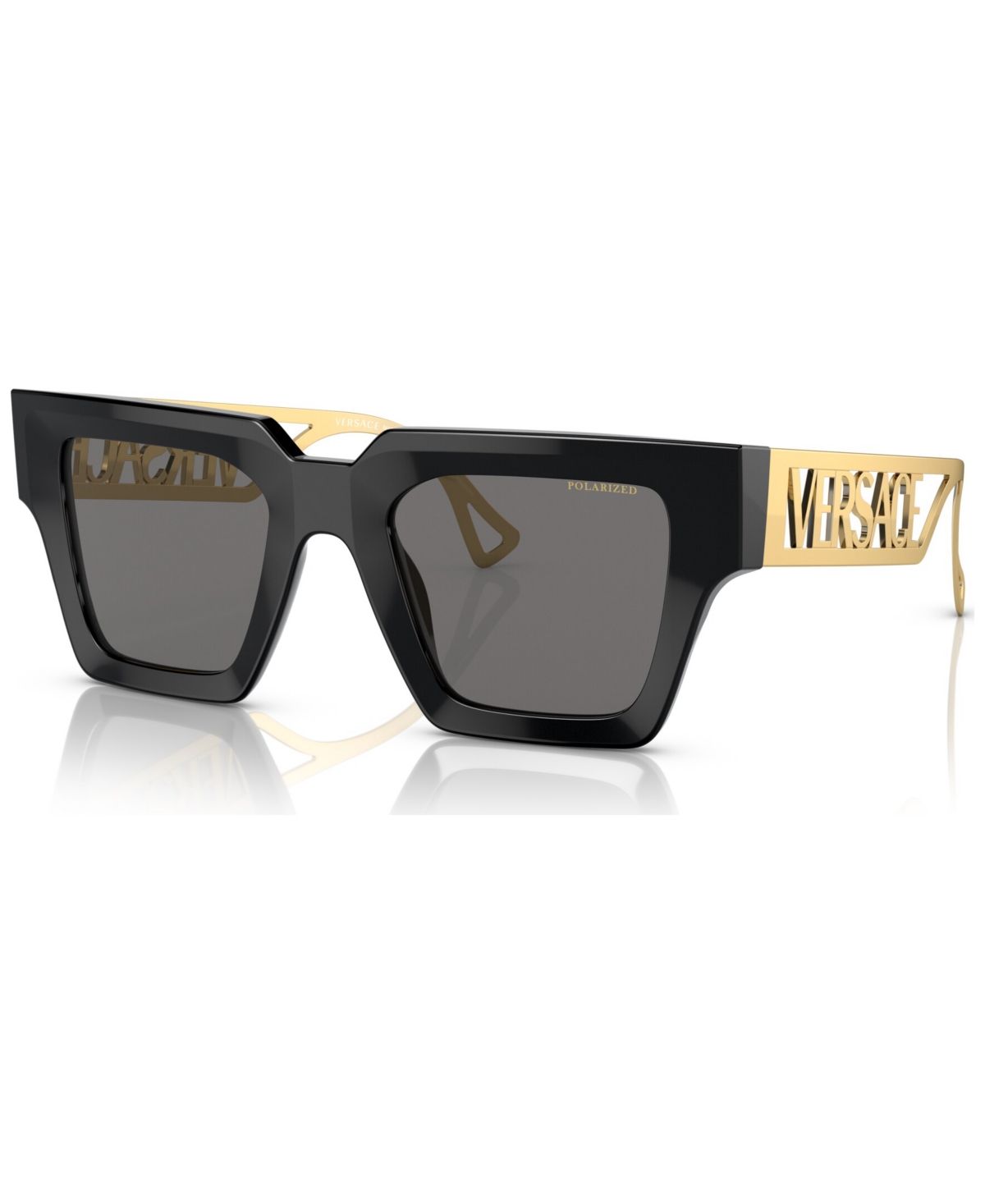 Versace Women's Polarized Sunglasses, Ve4431 In Black