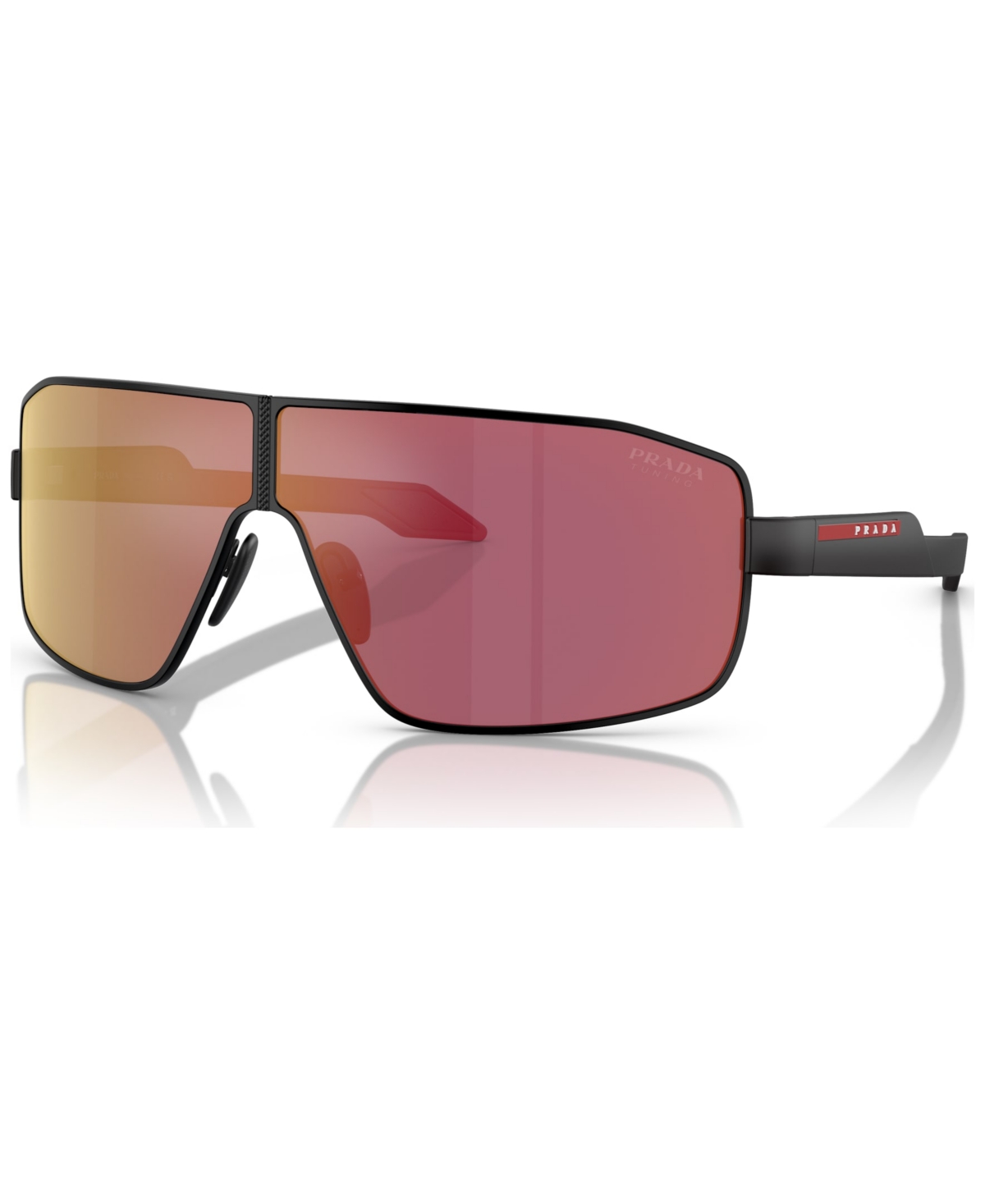 Prada Men's Sunglasses, Ps 54ys In Matte Black