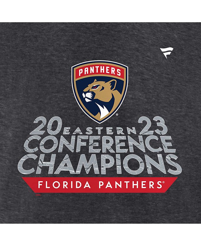 Fanatics Men's Branded Heather Charcoal Florida Panthers 2023 NHL
